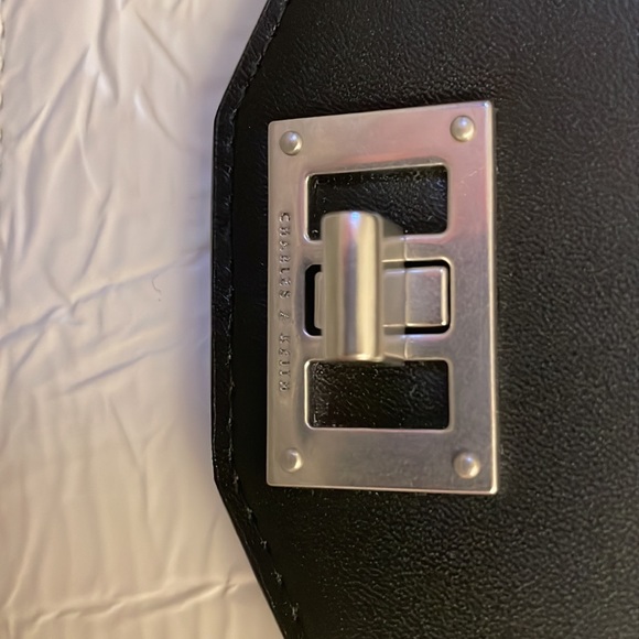 CHARLES & KEITH Wallet, Black & White - Picture 2 of 3